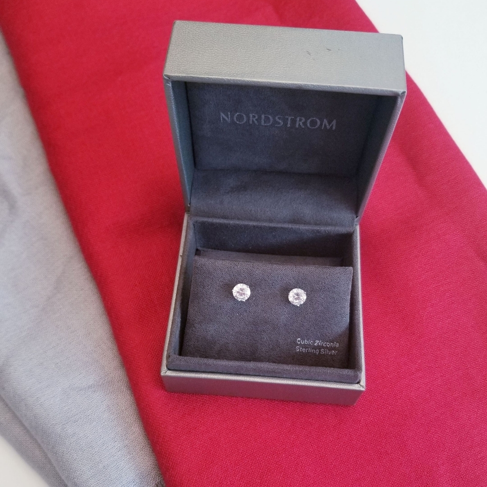 NORDSTROM Cubic Zirconia Stud Earrings